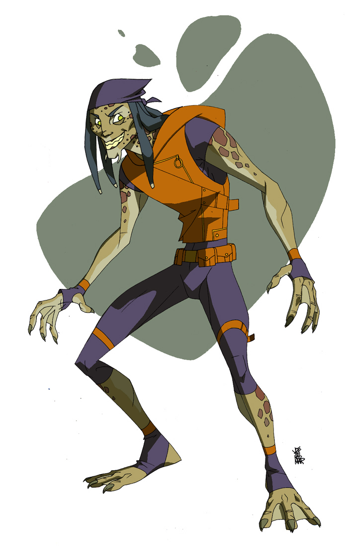 Открытки с Жабой злодеем из комиксов Вселенной Марвел скачать.