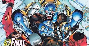 Открытки с Аяксом суперзлодеем из комиксов от Вселенной Марвел.