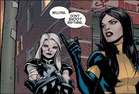 Открытки с Беллоной из сестёр по комиксам Вселенной Марвел. 