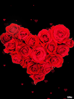 Открытки с сердцем из роз скачать бесплатно. Открытки с сердцем из роз онлайн.