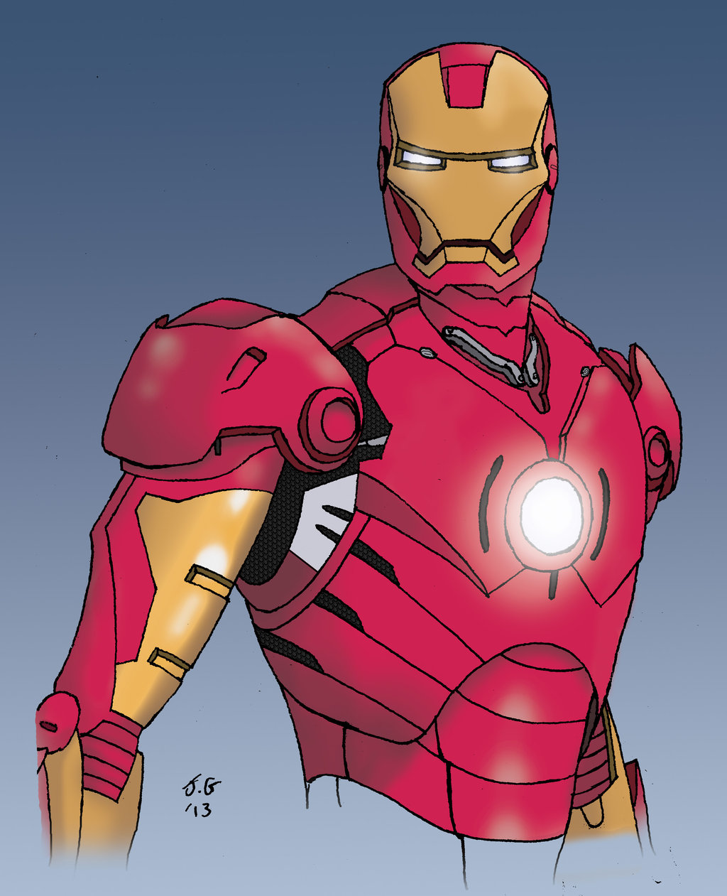 Открытки с Железным Человек с анимациями. Открытки с Железным Человек для детей.