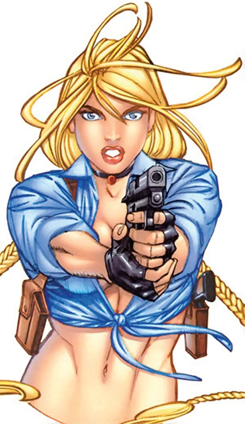 Открытки с Эльзой Блудстоун из Вселенной комиксов Марвел скачать.