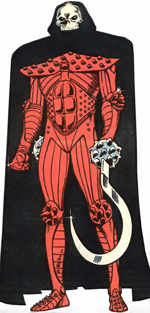 Открытки со Жнецом суперзлодеем из комиксов ДС скачать бесплатно.