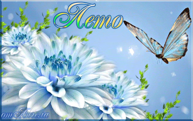 Красивые открытки лето. Скачать бесплатно открытки лето gif.