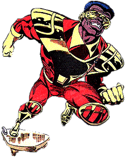 Открытки с Реактивным Гонщиком из комиксов Вселенной Марвел.