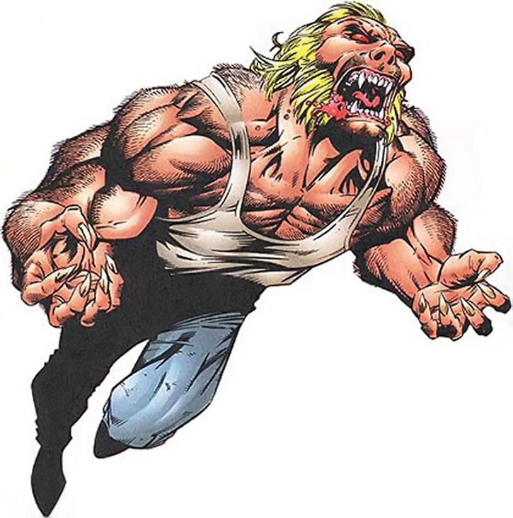 Открытки с Саблезубым врагом росомахи из комиксов от Марвел.