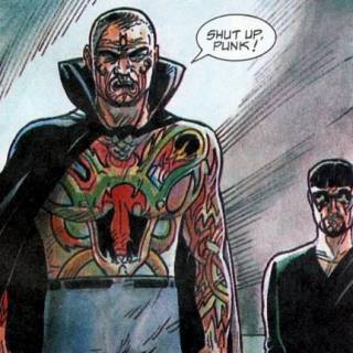 Открытки с Татуированным Человеком из комиксов скачать бесплатно.