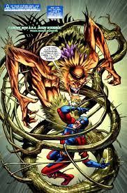 Открытки с Флороник Меном из комиксов Вселенной ДС скачать бесплатно.