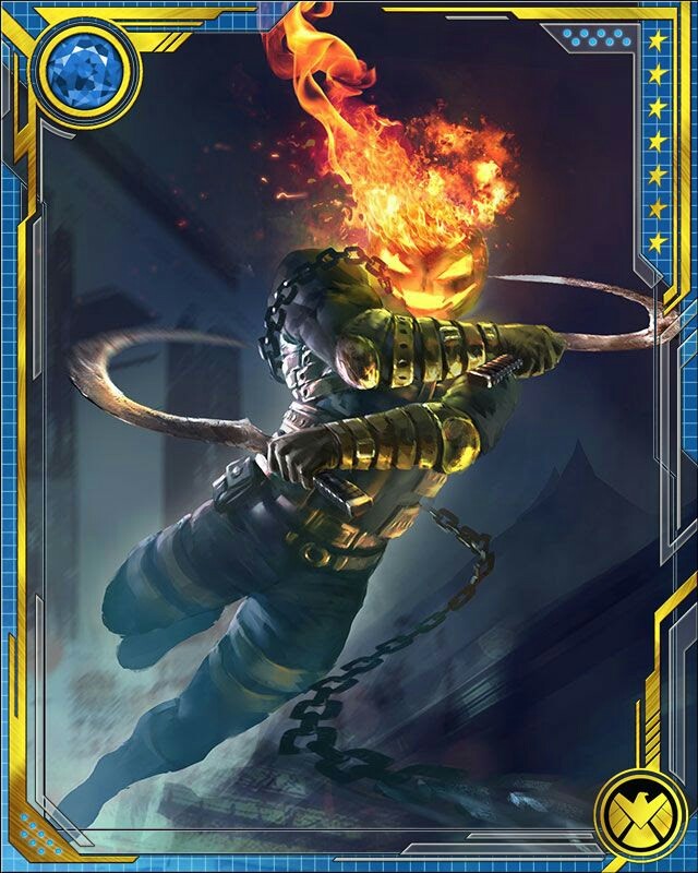 Открытки с Джеком - Фонарём врагом Человека Паука из комиксов.