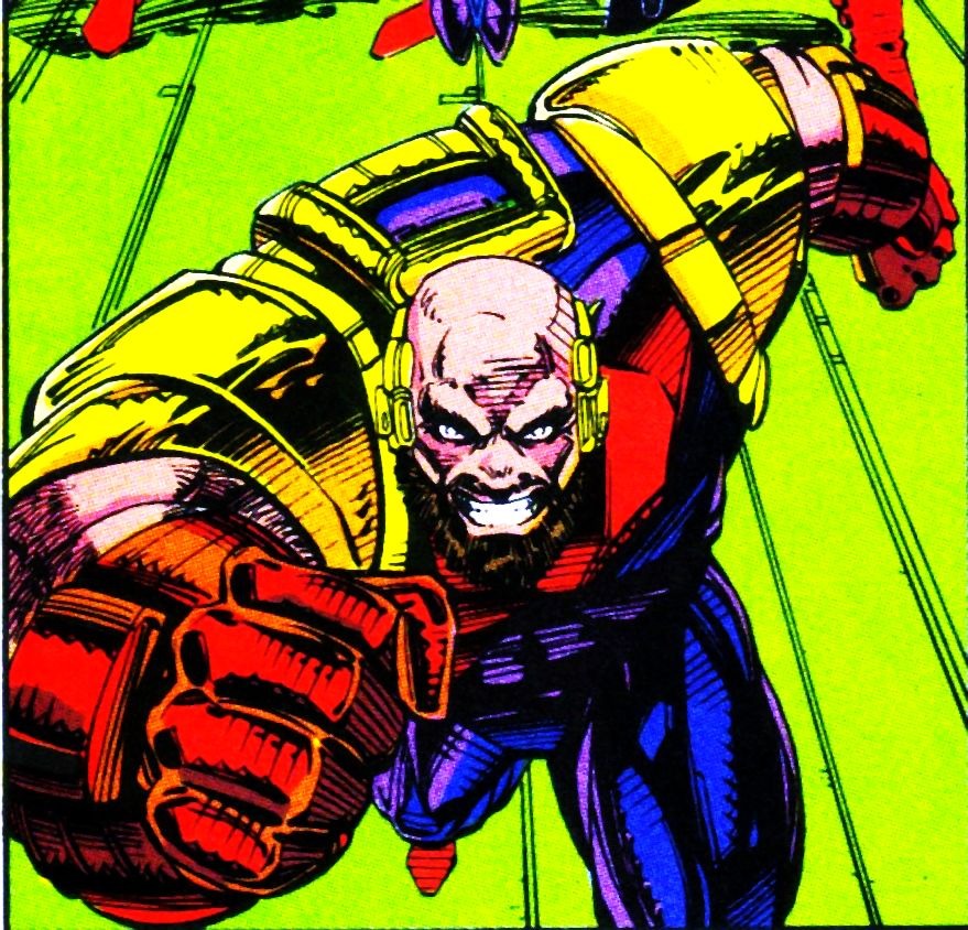 Открытки с Дельгадо из Аколитов Людей Икс комиксов Марвел.   