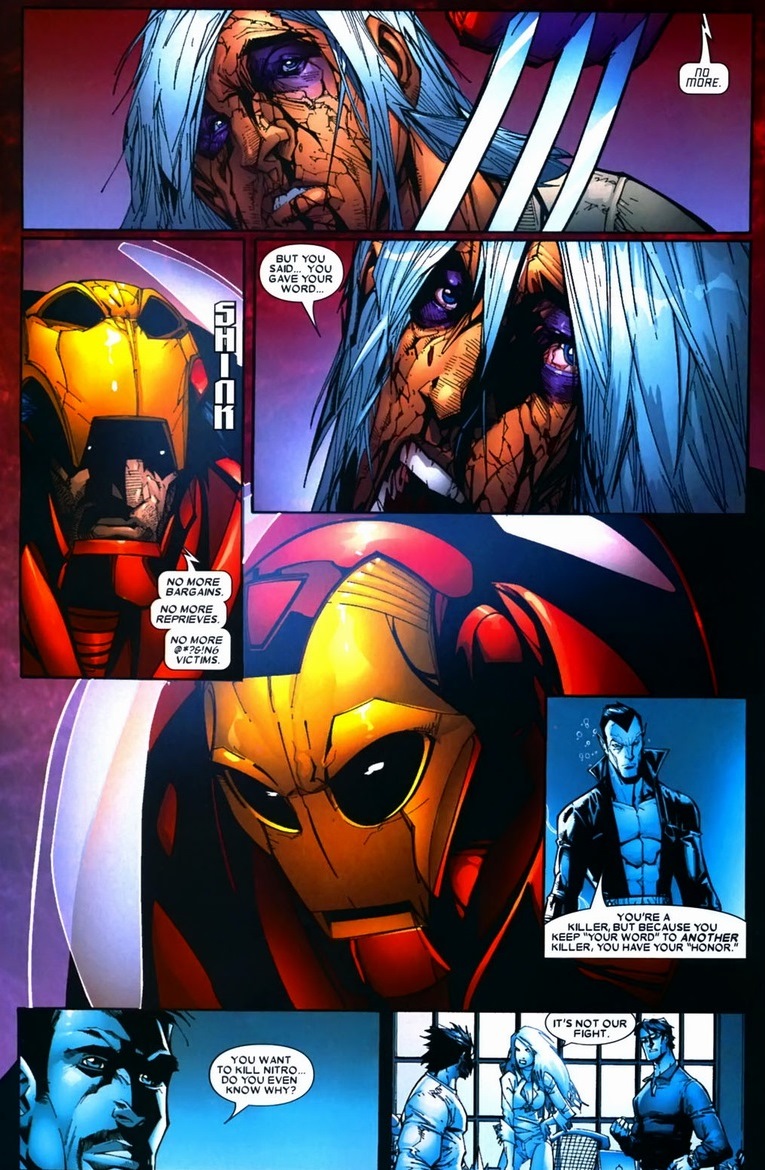 Открытки с Нитро суперзлодеем из комиксов Вселенной Марвел.