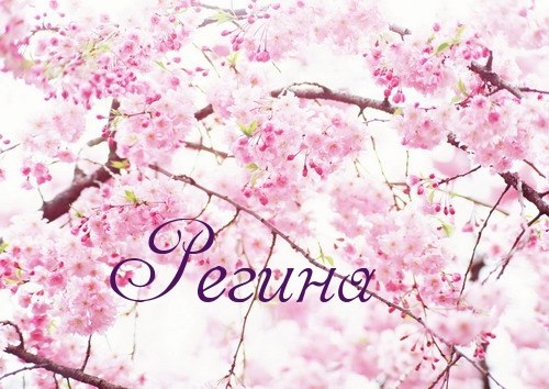 Открытки с именем Регина скачать бесплатно. Открытки с именем Регина с поздра...