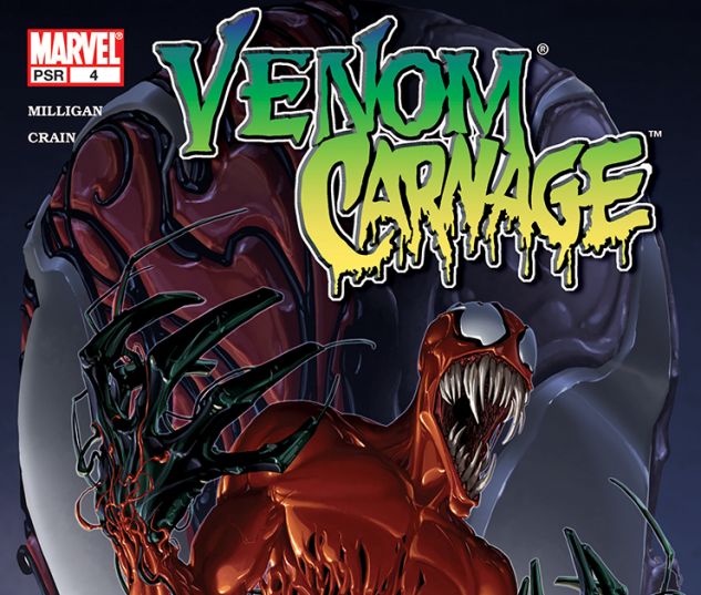 Открытки с Токсином врагом Человека Паука из комиксов Марвел.