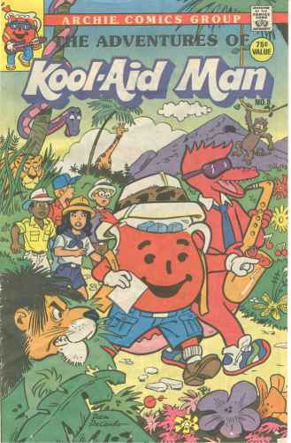 Прикольные открытки с Кул - Эйд Мэном из комиксов скачать бесплатно.