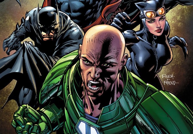 Открытки с Лексом Лютором из комиксов ДС скачать бесплатно. 