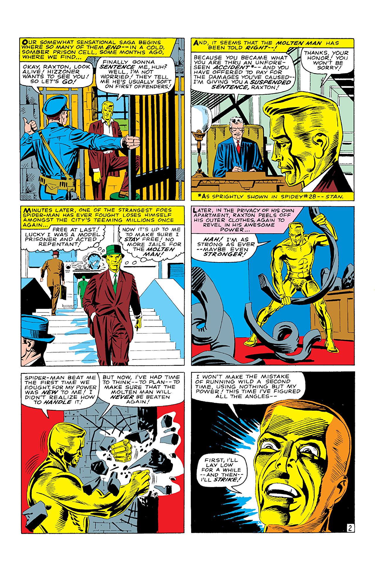 Открытки с Расплавленным Человеком из комиксов Вселенной Марвел.