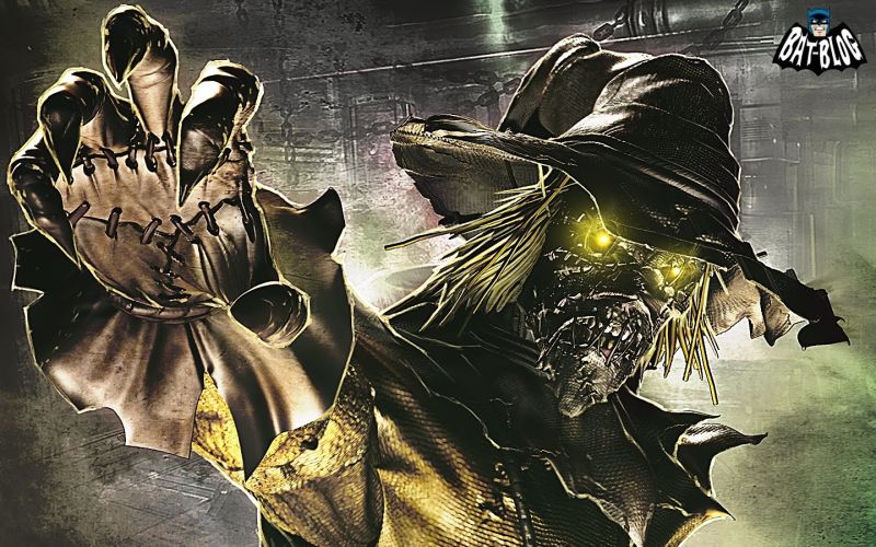 Открытки с Пугалом злодеем из комиксов про Бетмэна скачать бесплатно.