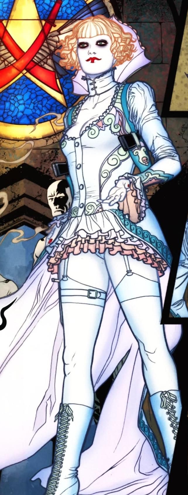 Открытки с Алисой из комиксов Вселенной ДС скачать бесплатно.