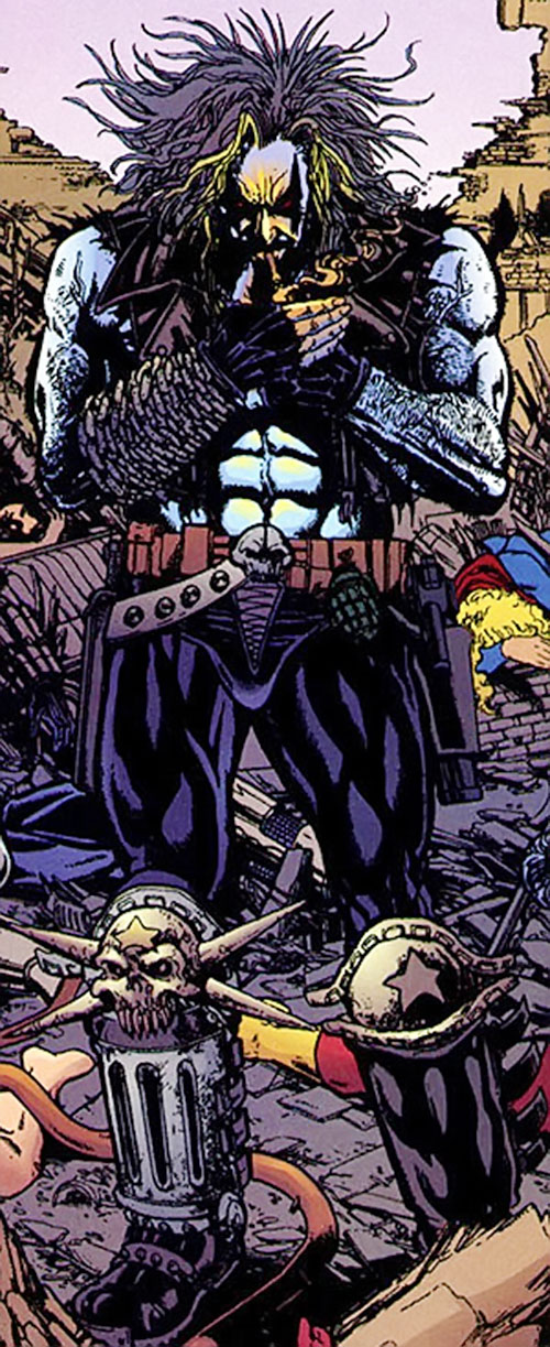 Комиксы ДС Открытки с Лобо скачать бесплатно. Открытки с Лобо онлайн.