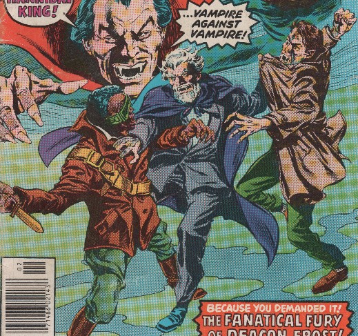 Открытки с Диконом Фростом вампиром из комиксов Вселенной Марвел.