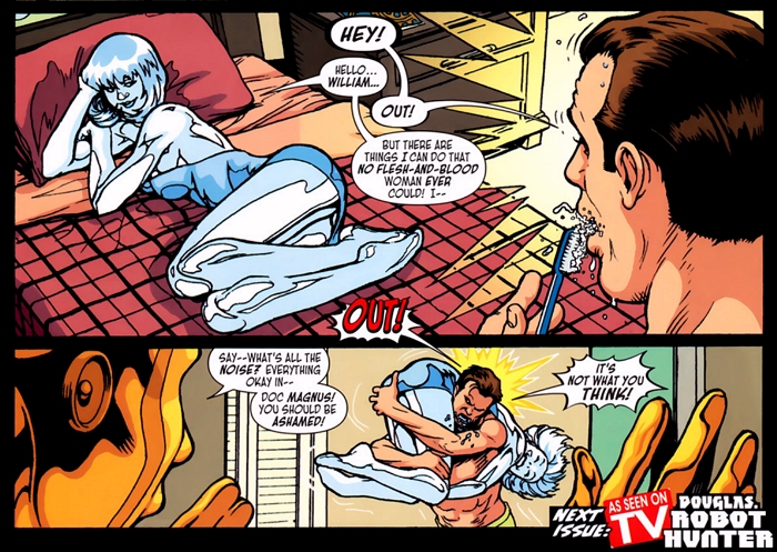 Открытки с Уиллом Магнусом из Вселенной комиксов ДС скачать.