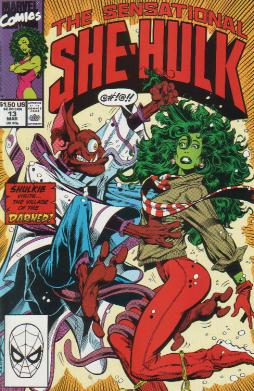 Открытки с комиксами о Дикой Женщине - Халке из Вселенной Марвел.