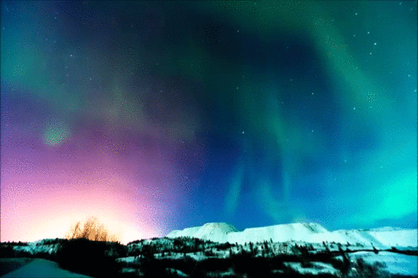 Открытки с северным сиянием скачать бесплатно. Открытки с северным сиянием gif.