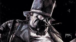 Открытки с Пингвином из комиксов Вселенной ДС скачать бесплатно.