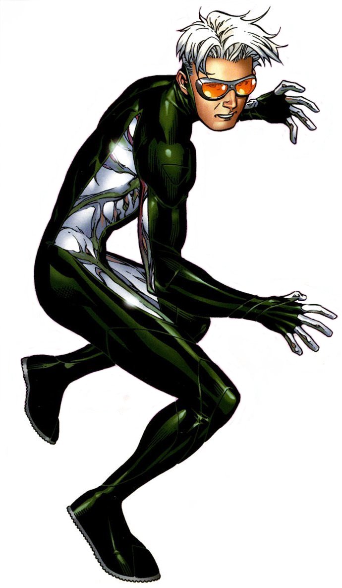 Открытки с супергероем Скоростью из комиксов Вселенной Марвел.