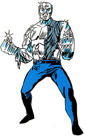 Открытки с Синим Бриллиантом из комиксов Вселенной Марвел скачать.