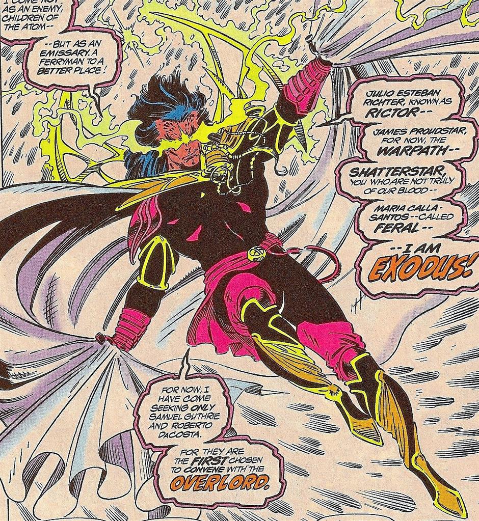 Открытки с Исходом из комиксов Вселенной Марвел скачать бесплатно.