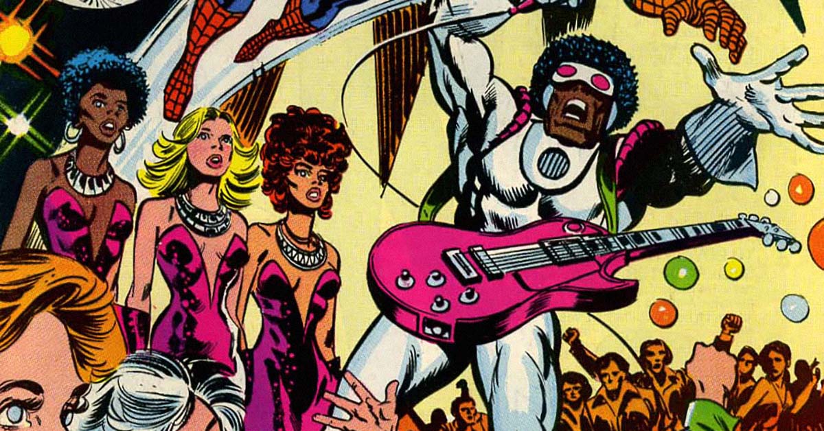 Открытки с Реактивным Гонщиком из комиксов Вселенной Марвел.