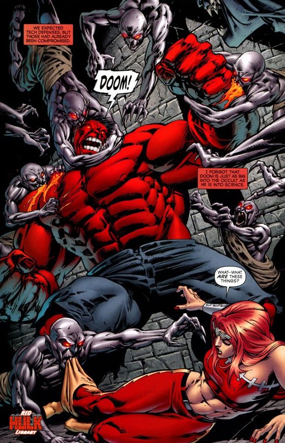 Открытки с Красным Халком из Вселенной комиксов Марвел скачать.