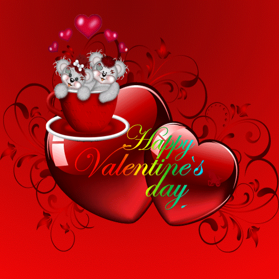  Красивые поздравительные открытки ко Дню Святого Валентина.