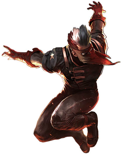 Открытки с Джеком Флагом из комиксов про Капитана Америку.  