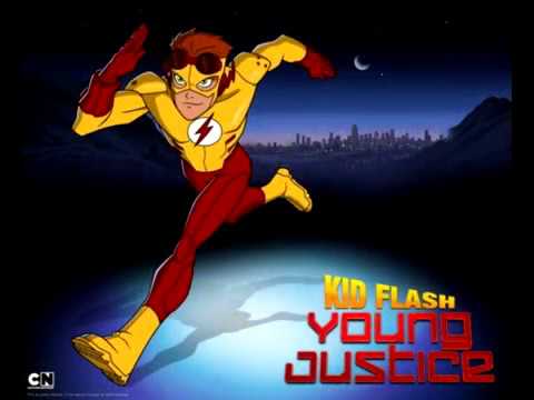 Открытки с Кид Флэшем скачать . Открытки с Кид Флэшем онлайн.