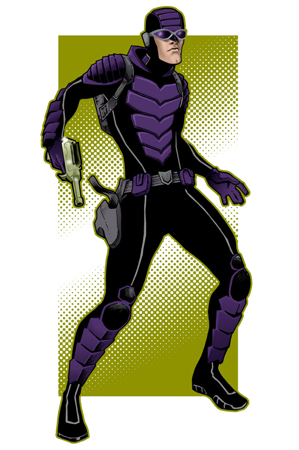 Открытки с Паладином из комиксов от Вселенной Марвел скачать.