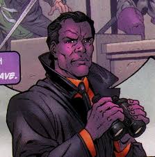 Открытки с Пурпурным Человеком злодеем из комиксов Марвел.  