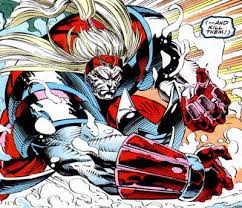 Открытки с Красным Омегой врагом Росомахи из комиксов Марвел.