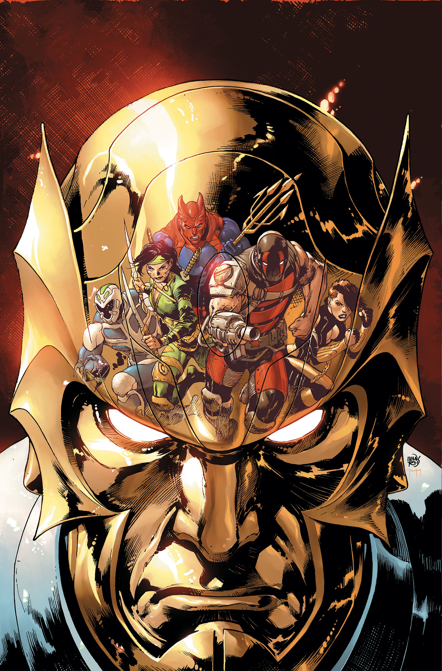 Открытки с Востоком из комиксов от Вселенной ДС скачать бесплатно.