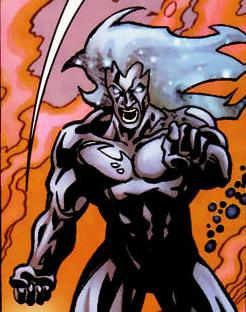 Открытки с Падшим суперзлодеем из комиксов Вселенной Марвел.