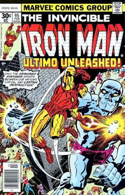 Открытки с Ультимо роботом из комиксов Вселенной Марвел скачать.