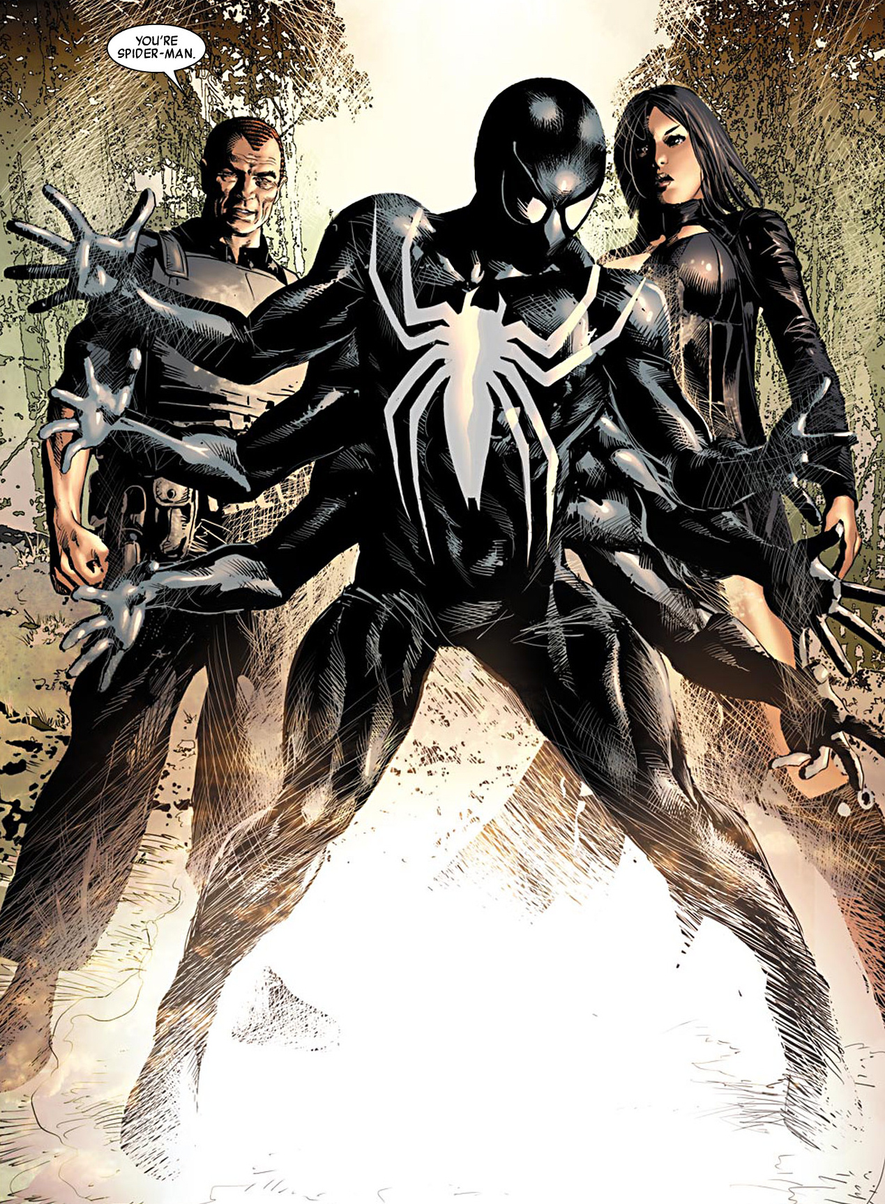 Открытки с Расчленителем из комиксов Марвел скачать бесплатно.