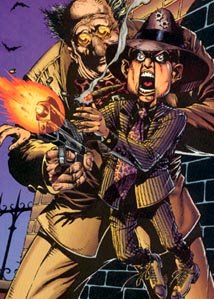 Открытки с Чревовещателем из комиксов ДС скачать бесплатно.   