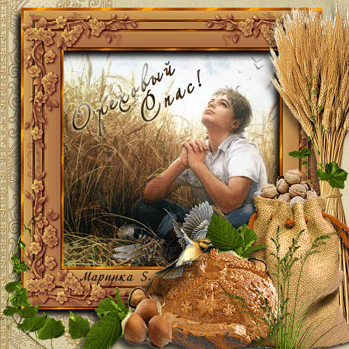 Открытки с Ореховым спасом скачать бесплатно. Открытки с Ореховым спасом с по...