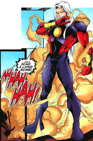 Открытки с Нитро суперзлодеем из комиксов Вселенной Марвел.