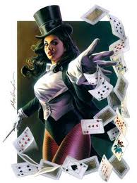 Открытки с Затанной скачать бесплатно из Вселенной комиксов ДС.