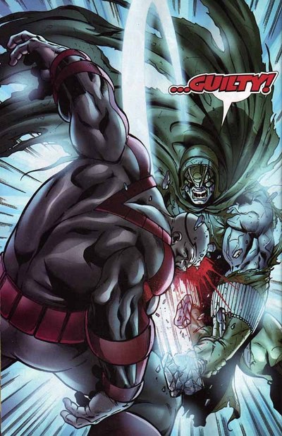 Открытки с Ронаном Обвинителем из комиксов Марвел скачать.   