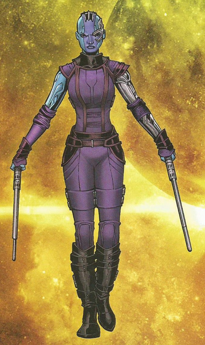 Открытки с Небулой скачать бесплатно. Открытки по комиксам Марвел.