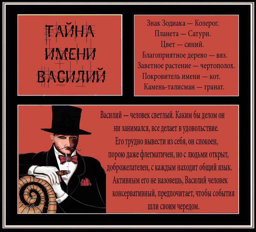 Открытки с именем Василий скачать бесплатно. Открытки ко дню рождения Вася.